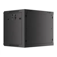 Lanberg WF01-6409-00B 9U 19" fali rack szekrény 600x450mm fekete #8
