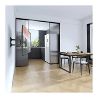 Stell 35057269 Sho 4540 23"-42" VESA 75x75 100x100 200x100 200x200 fekete acél 20 kg forgatható 90° elforgatás 10° #5
