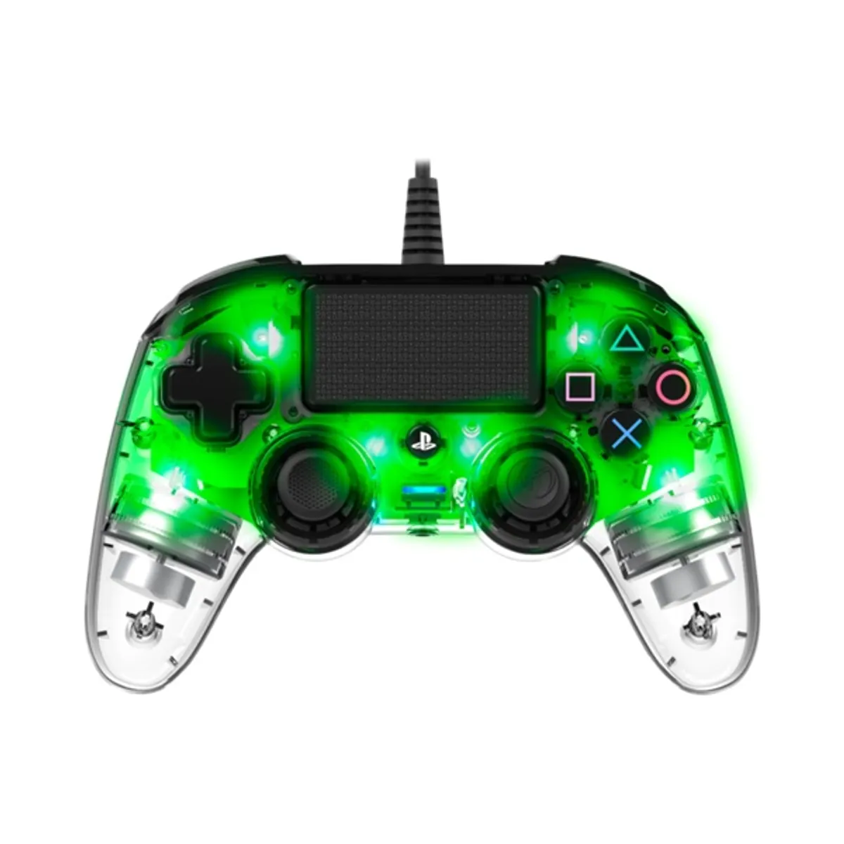 NACON 2804956 Compact PS4 kontroller zöld átlátszó vezetékes 3 m kábel #3