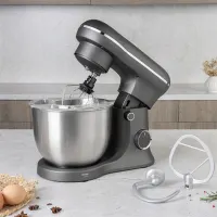 Berlinger Haus BH-9772 robotgép matt antracit 1500 W 5 L rozsdamentes keverőtál dagasztó és habverő, 6 fokozat, impulzus funkcióval #5
