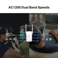 TP-LINK RE315 AC1200 kiterjesztő 300 Mbps 867 Mbps 1 port 802.11ac #6