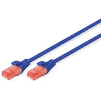 DIGITUS DK-1617-100/B Cat6 U-UTP LSZH patch kábel 10 m kék RJ45-RJ45