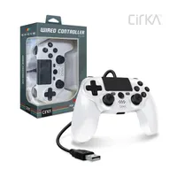 CIRKA M07527-WH NuForce PS4 PC Mac vezetékes fehér kontroller