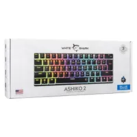 White Shark WS GK-2202-2B/BL-US Ashiko 2 US fekete kék kapcsoló mechanikus gamer billentyűzet #7
