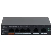 Dahua CS4006-4GT-60 PoE switch cloud managed 4x PoE 60W 2x1Gb uplink 6x gigabites portok #2