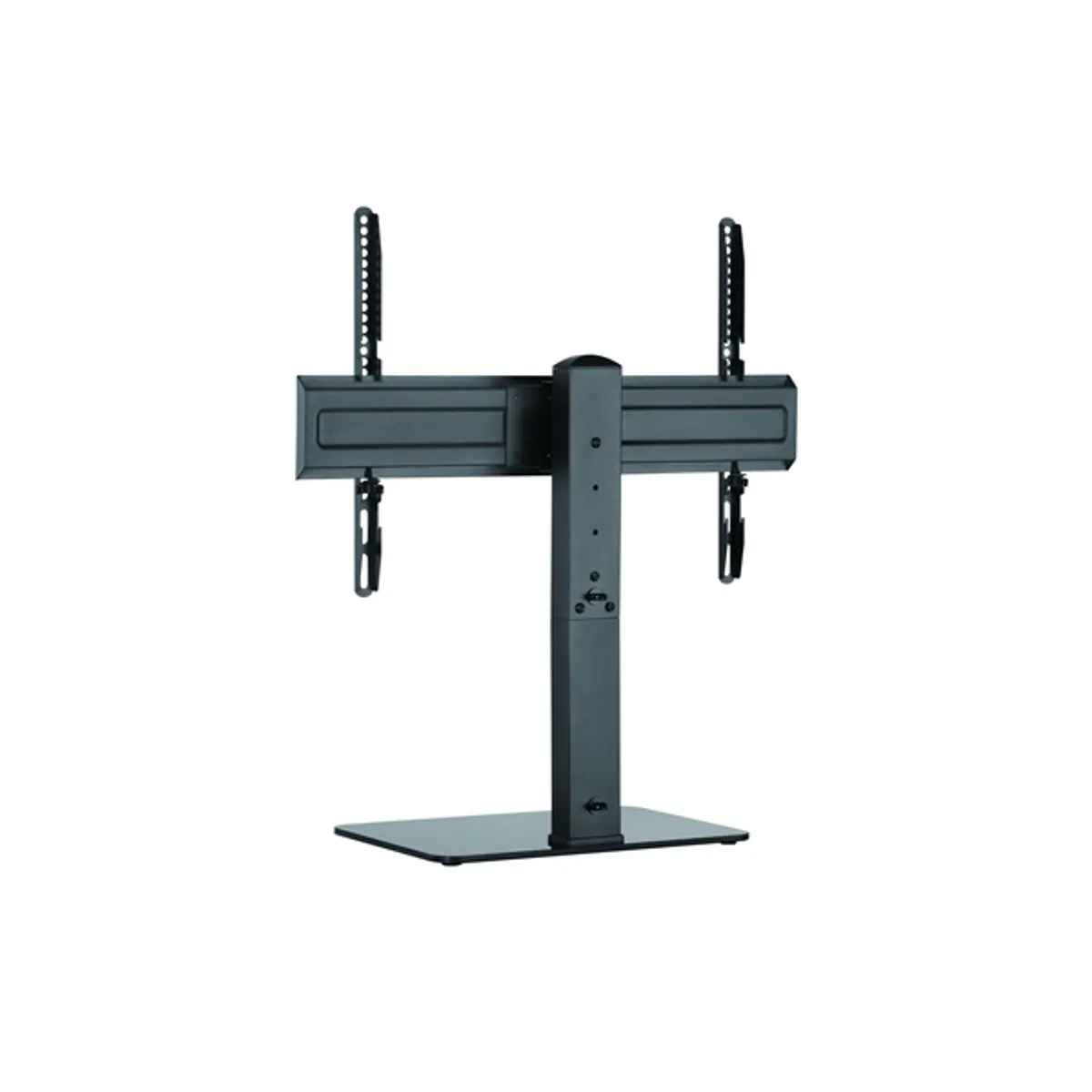 STANSSON WM-3770 asztali tv állvány üvegalappal 40 kg 37"-70" VESA max 600x400 forgatható állítható magasság kábelrendezés #3