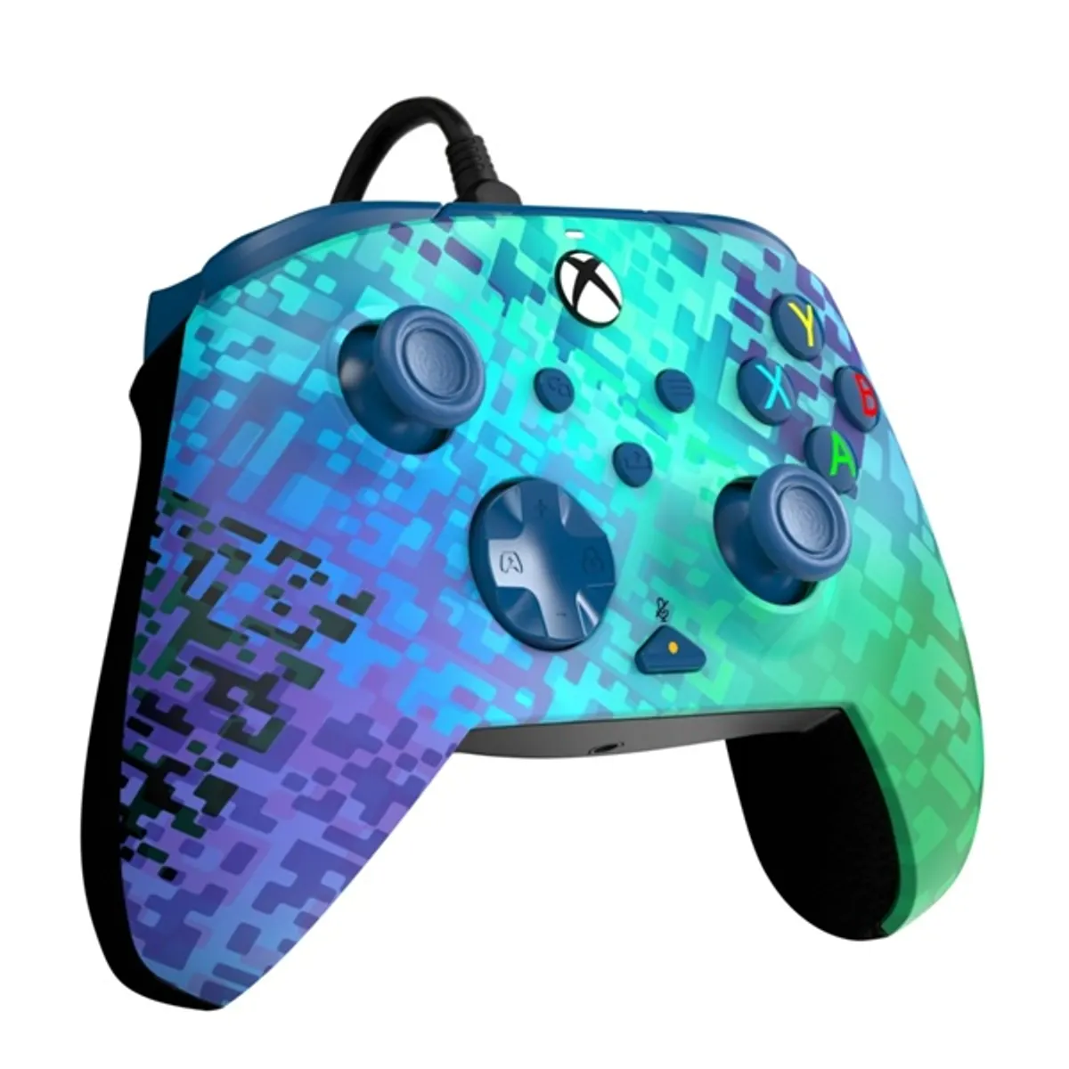 PDP 049-023-GG Rematch zöld kék lila kontroller 250 cm vezetékes PC Xbox Series X|S Xbox One #2