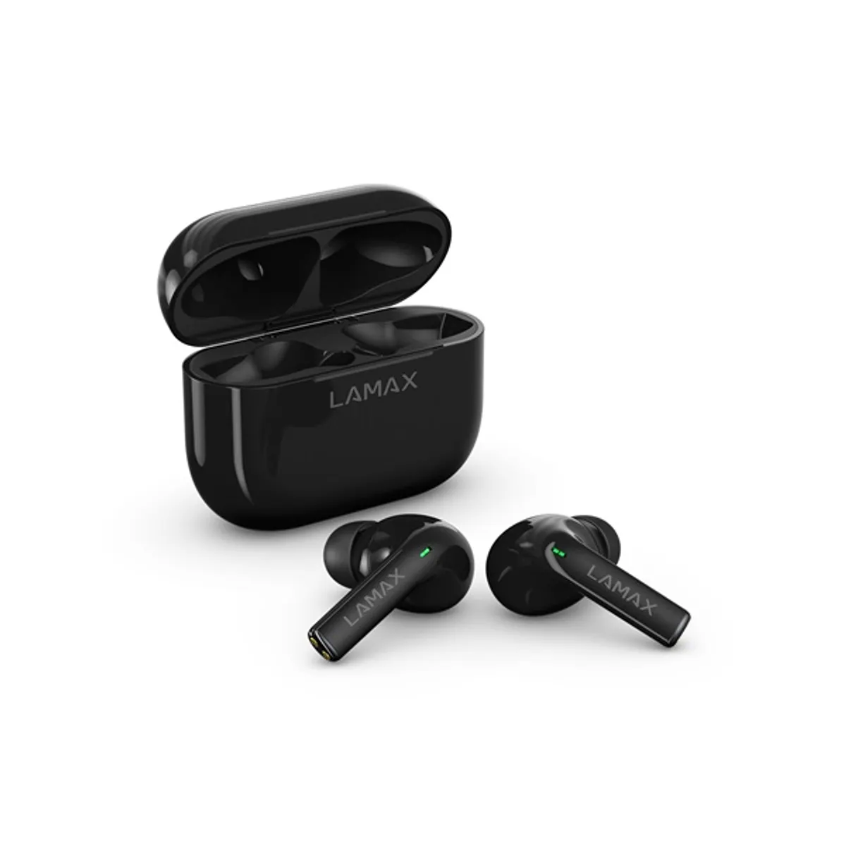 Lamax LMXCL1B Clips1 TWS fülhallgató fekete Bluetooth USB-C 8 óra BeatBass #4