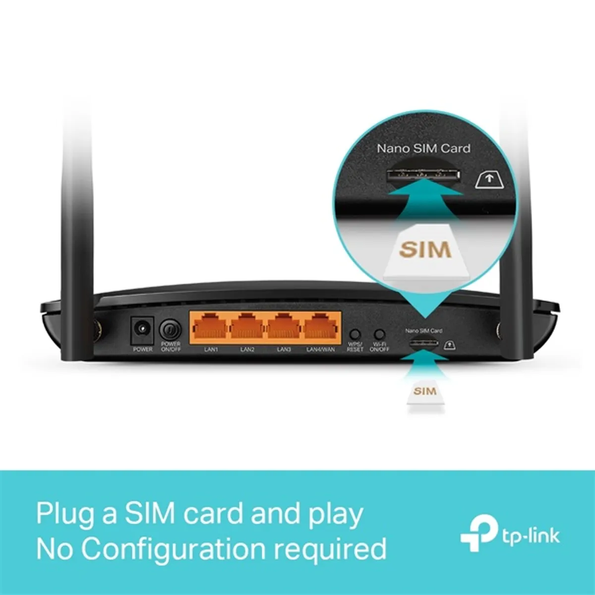 TP-LINK ARCHER MR500 Archer MR500 4G LTE router SIM-kártyát fogad 1x WAN 3x LAN 867 és 300 Mbps 802.11ac IPv6 cserélhető antenna #6