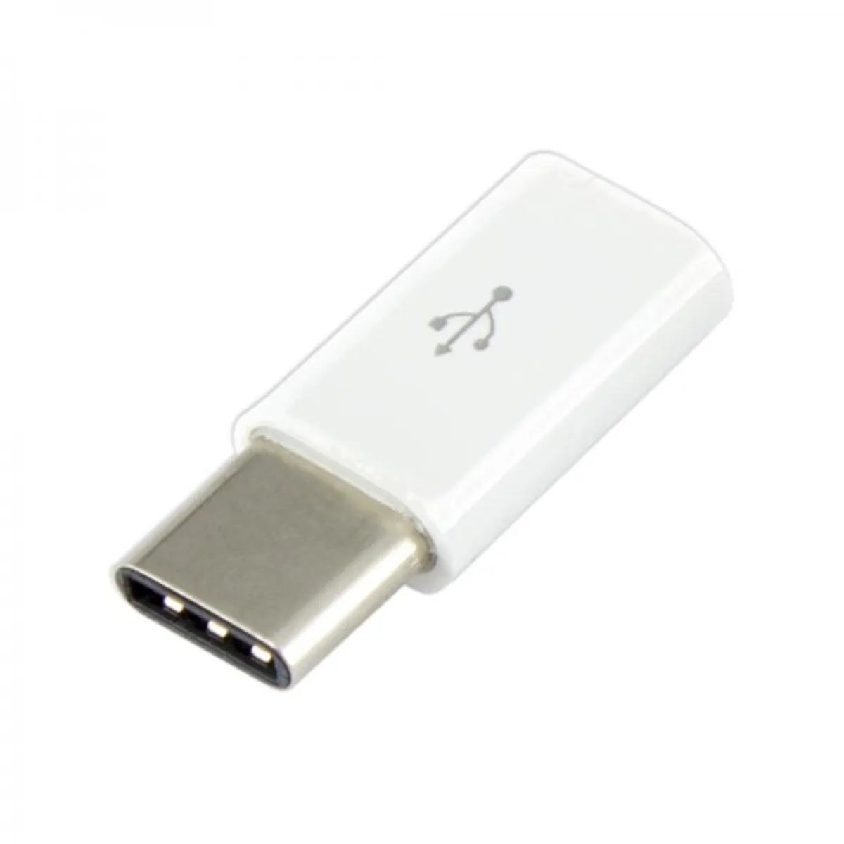SBOX AD.USB-C W-R adapter micro USB 2.0 női USB-C férfi fehér #1