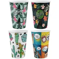 TITIZ AP-9123 Iris Ocean pohár szett 4 db 400ml többszínű műanyag