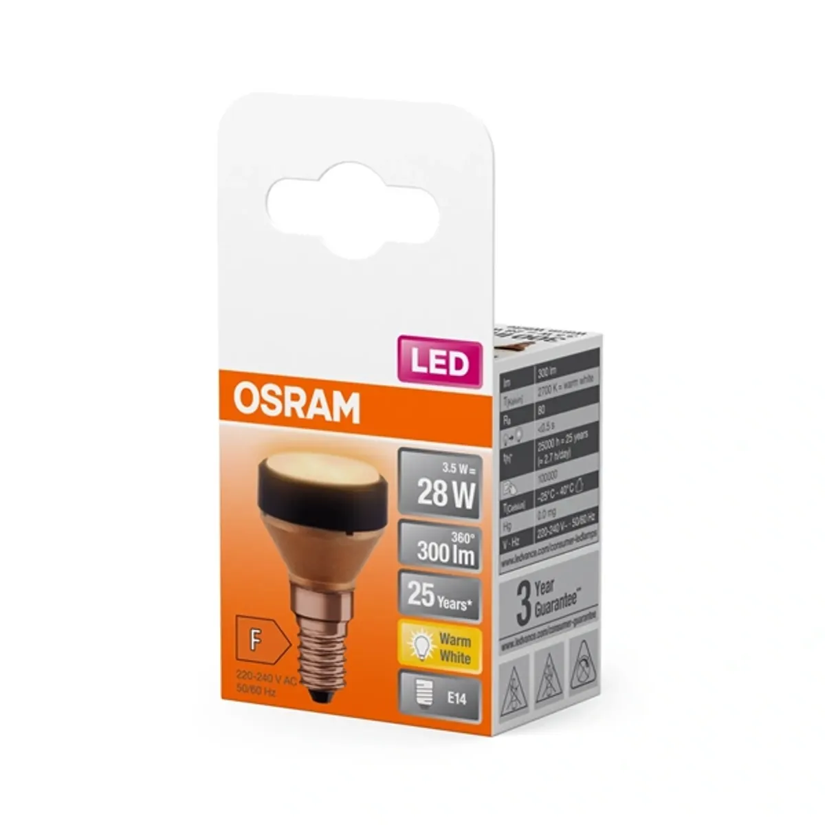 Osram 4099854356773 led star flat frosted e14 4w 300lm 2700k ip20 10000 ciklus filament #2
