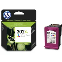 Hewlett Packard F6U67AE Háromszín tintapatron 302XL színes #2