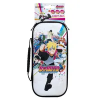 KONIX KX-BP-BORU-WORLD Boruto World utazótok Nintendo Switch fehér EVA szerkezet cipzár 140x350x51 mm