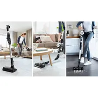 Bosch BBS711W Unlimited 7 akkumulátoros álló porszívó 2in1 kárpittisztító és bútorkefe LED fénnyel #2