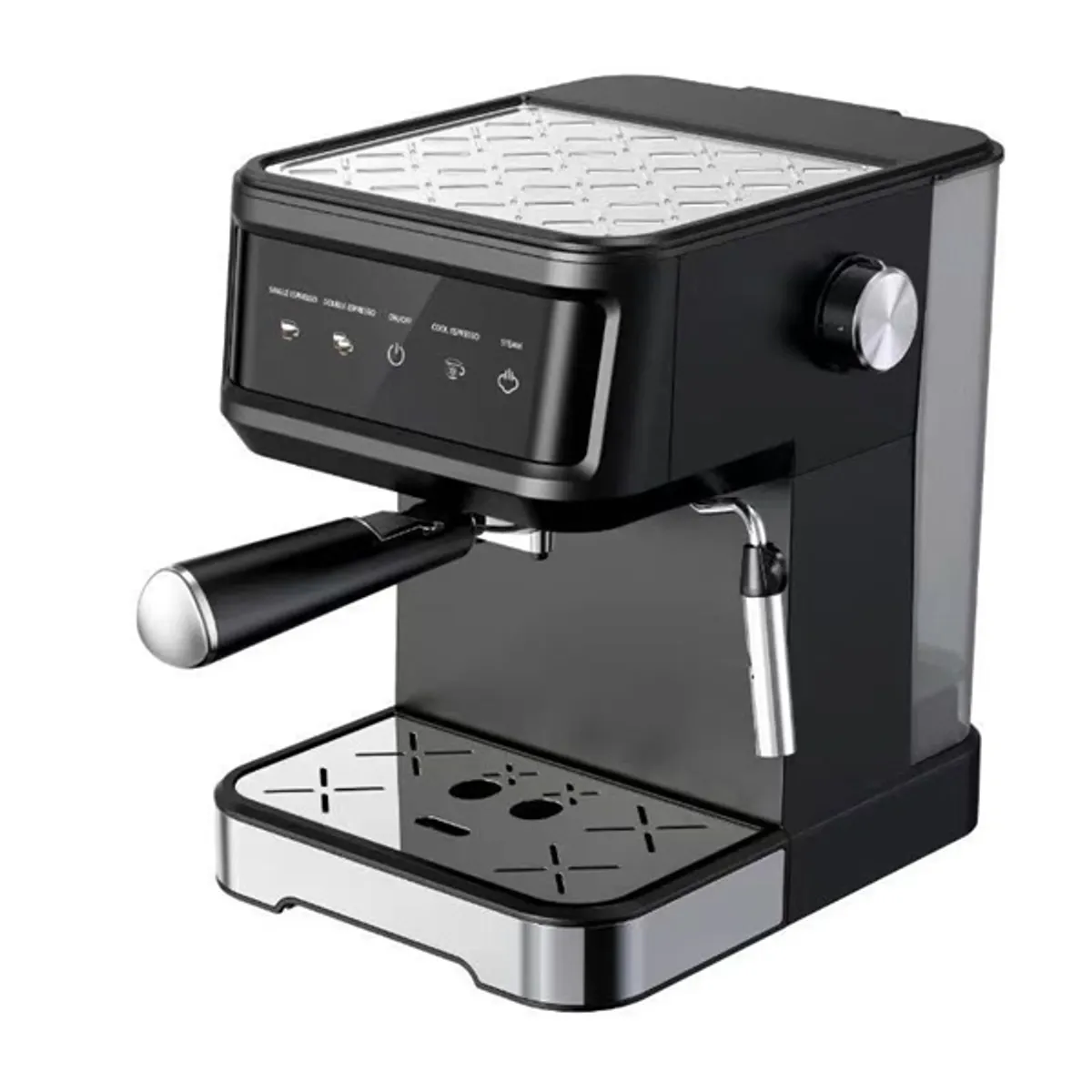 TOO CM-850-B Eszpresszó kávéfőző tejhabosító fekete 20 bar 850 W 1,5 L #1
