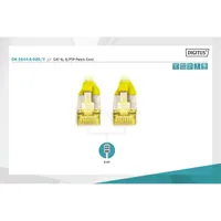 Digitus DK-1644-A-020/Y Cat6A S-FTP LSZH patch kábel 2 m sárga #5