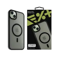 Nextone IPH-15PLUS-MAGSF-MISTCASE-BLK MistCase MagSafe hátlap Szilikon fekete iPhone 15 Plus Apple 6,7"
