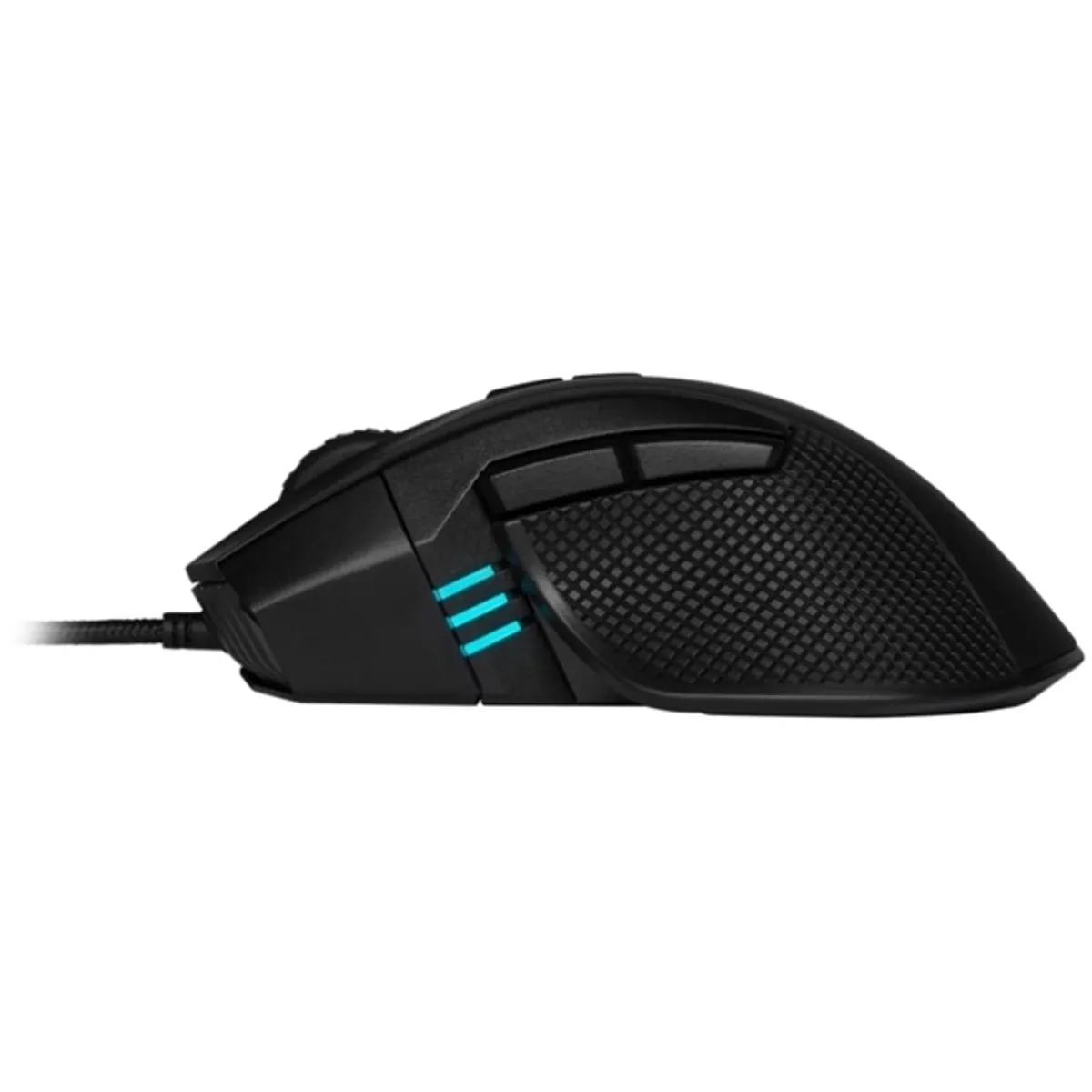 CORSAIR CH-9307011-EU IRONCLAW RGB optikai egér 18000 DPI 7 gombos vezetékes jobbkezes 1.8m RGB iCUE kompatibilis #5