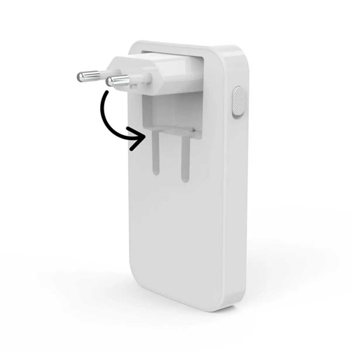 Hama 00201976 univerzális GaN 65W PD QC USB-A USB-C töltő fehér #3