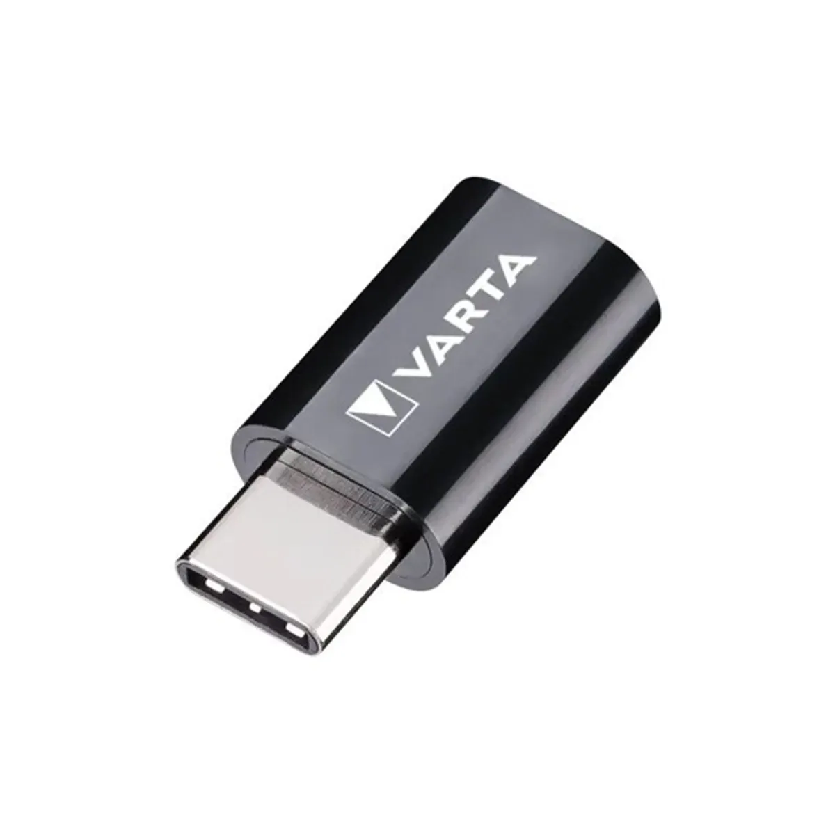 Varta 57945101401 micro USB-USB-C adapter fekete #3