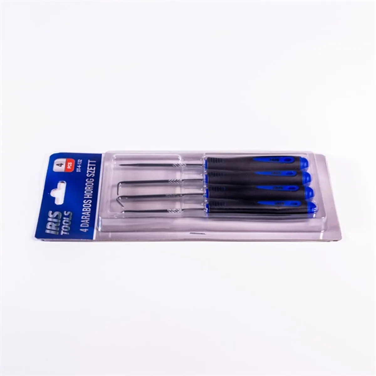 IRIS TOOLS DT-4-132 4 darabos horog szett 3.5x75 #2