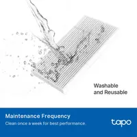TP-LINK TAPO RVA105 robotporszívó alkatrész készlet főkefe, oldalkefe, mosható HEPA szűrő #4