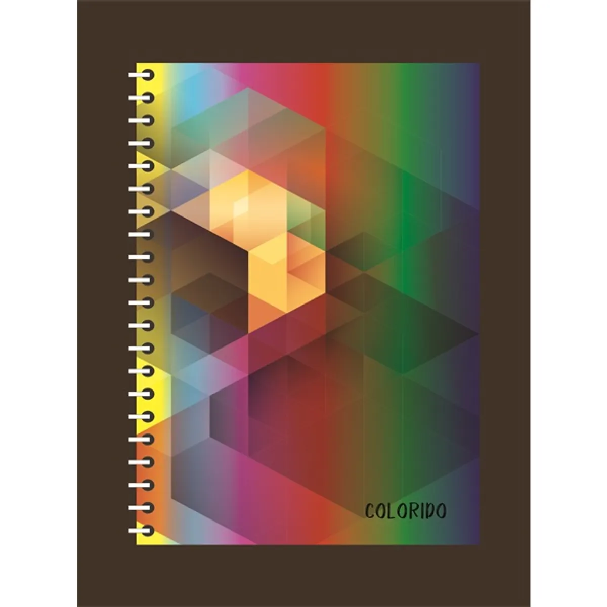 Pátria design P1112-0529 Colorido A4 200 lap vonalas spirálfüzet #3