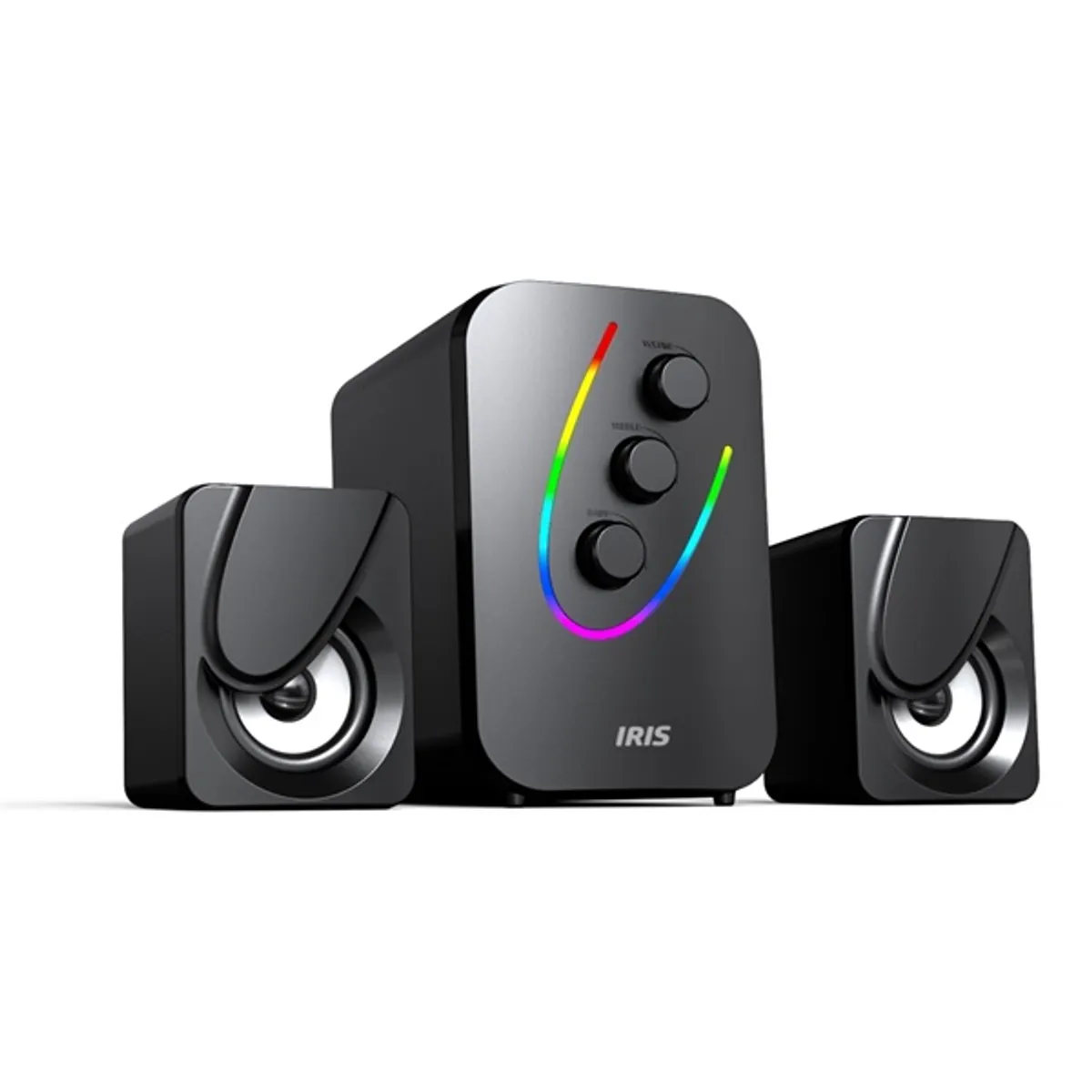 IRIS H-21 2.1 USB hangfal fekete #2