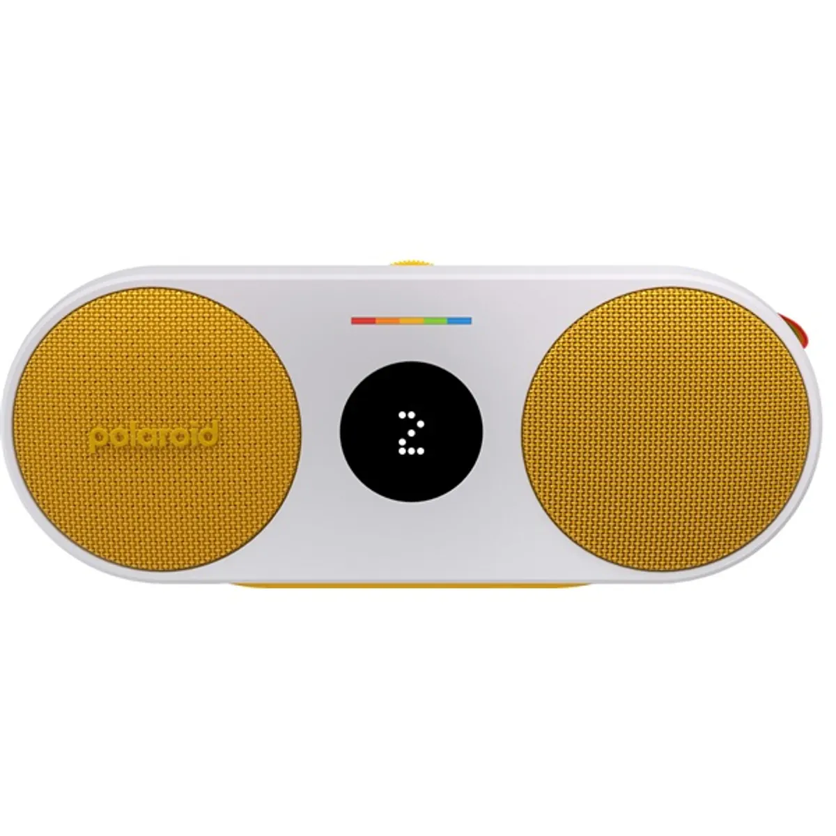 Polaroid 009085 P2 sárga-fehér bluetooth hangszóró, 3,5 mm jack, USB-C, 15 óra üzemidő #1