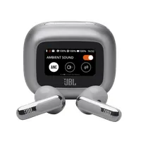 JBL JBLLIVEFLEX3SIL Live Flex 3 True Wireless fülhallgató zajszűrés 10 óra üzemidő USB-C Bluetooth 5.3