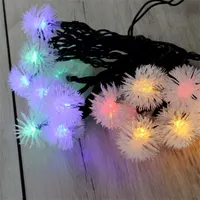 IRIS 315-03 Zúzmara alakú fényfüzér 3cm 5m IPX3 napelemes 20 LED