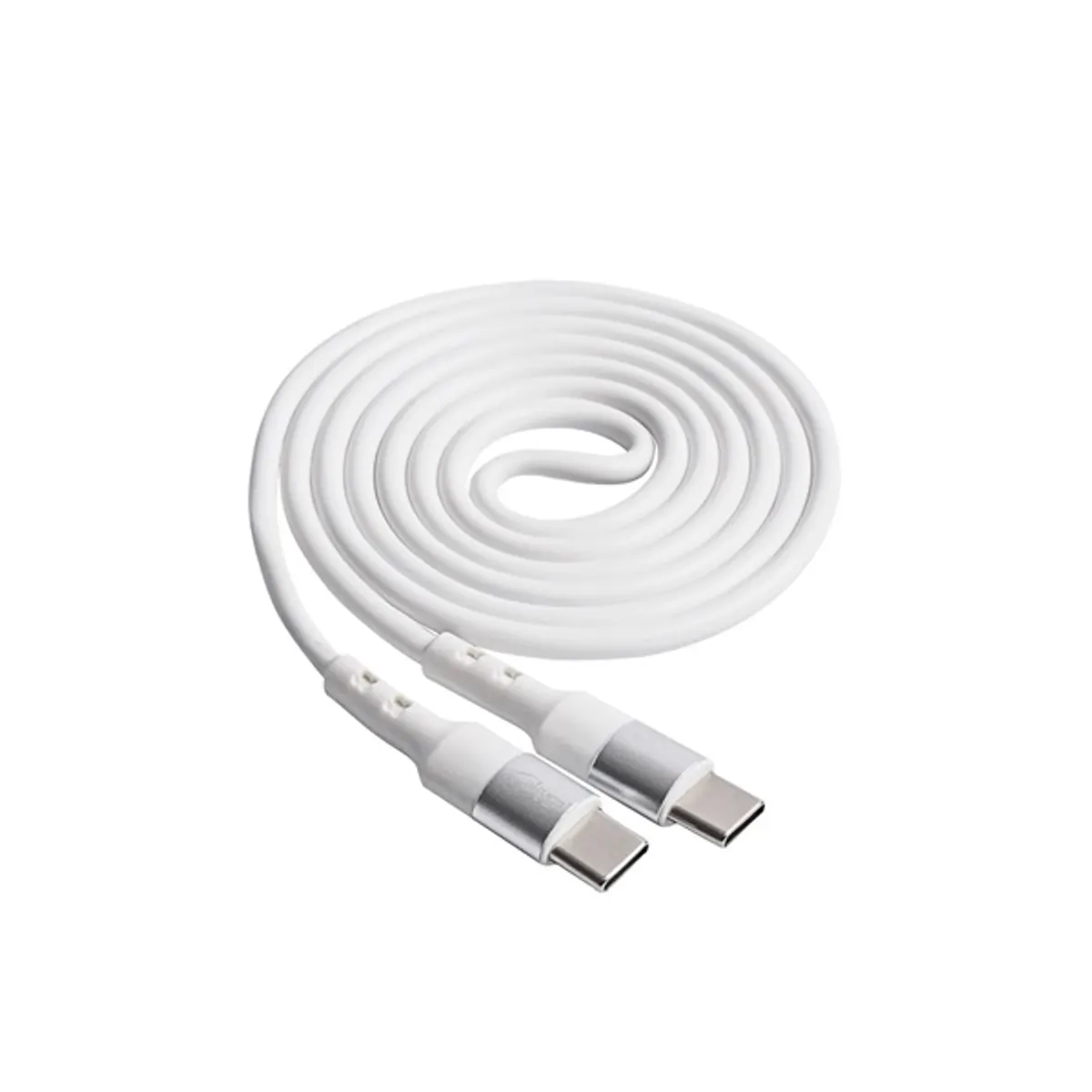AKYGA AK-USB-40 USB-C kábel Adat- és töltőkábel Fehér 1 m #1
