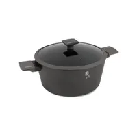 Berlinger Haus BH8133 lábas fedővel 8L 30 cm indukciós alumínium tapadásmentes antracit