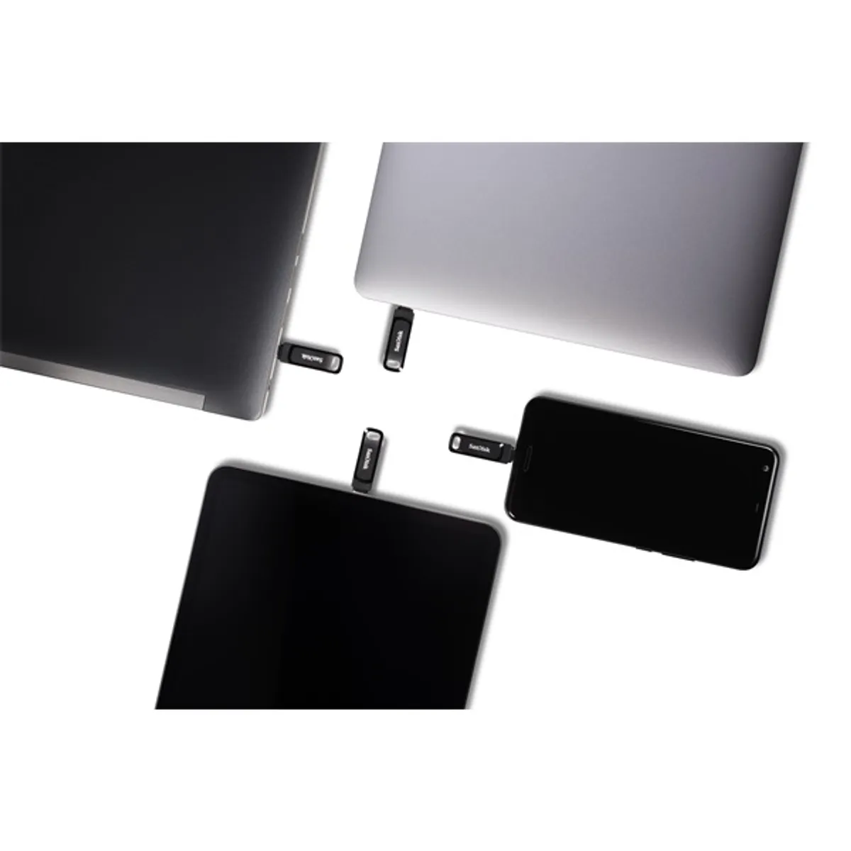 SanDisk 00186488 Dual Drive GO 512 GB USB 3.1 Type-C 150 MBps Fekete #2