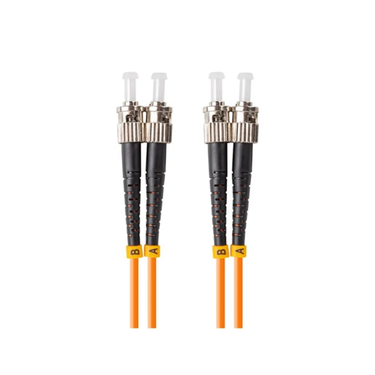 Lanberg FO-STST-MD21-0050-OG optikai patchkábel OM2 5m 50-125 LSZH narancssárga duplex ST–UPC–ST–UPC #2