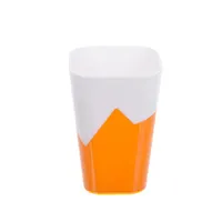 TOO KT-148-O duplafalú négyzetes műanyag pohár 600ml-es #2