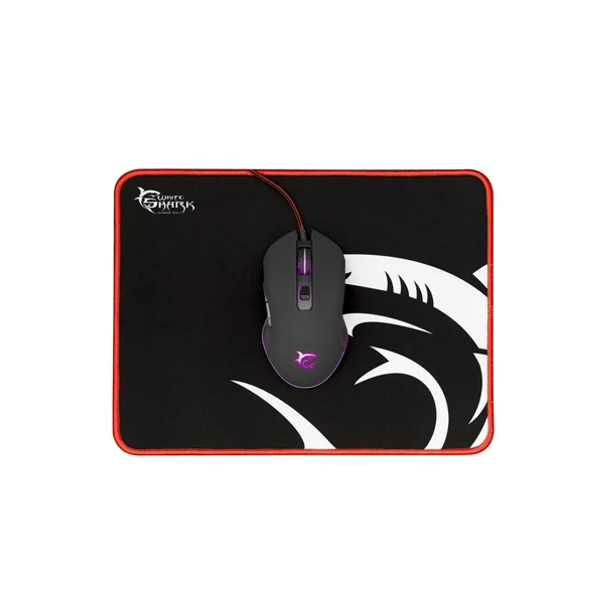 White Shark WS GC-4104HU Comanche 3 fekete USB 3200 dpi vezetékes numerikus billentyűzet egér fejhallgató egérpad #2