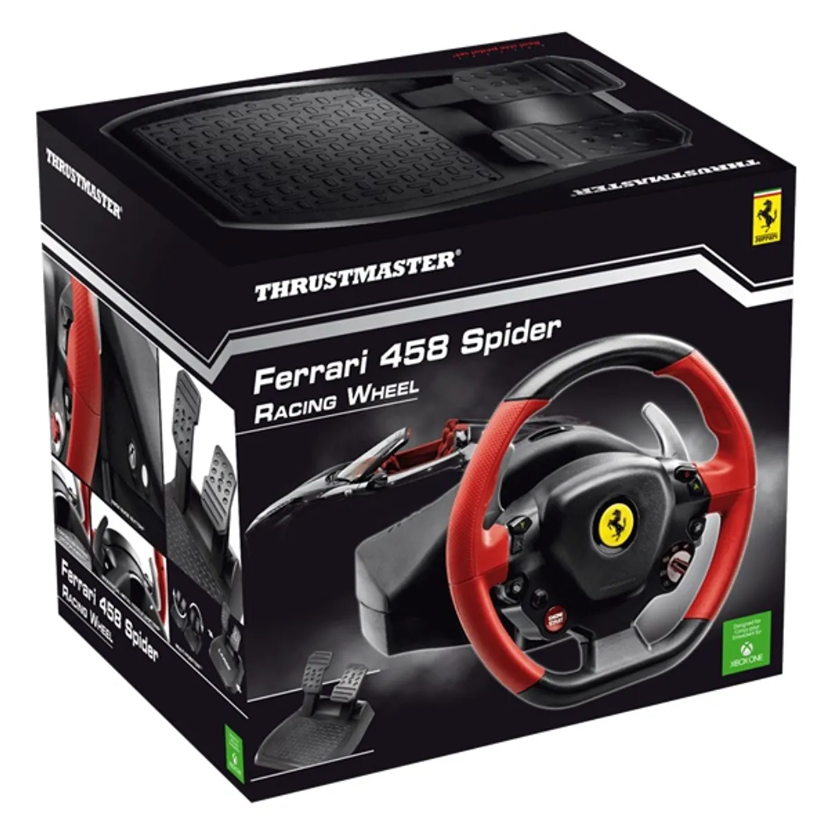 THRUSTMASTER 4460105 Ferrari 458 Spider kormány 9 gombos, vezetékes, FFB, kompatibilis Xbox One Series X #5