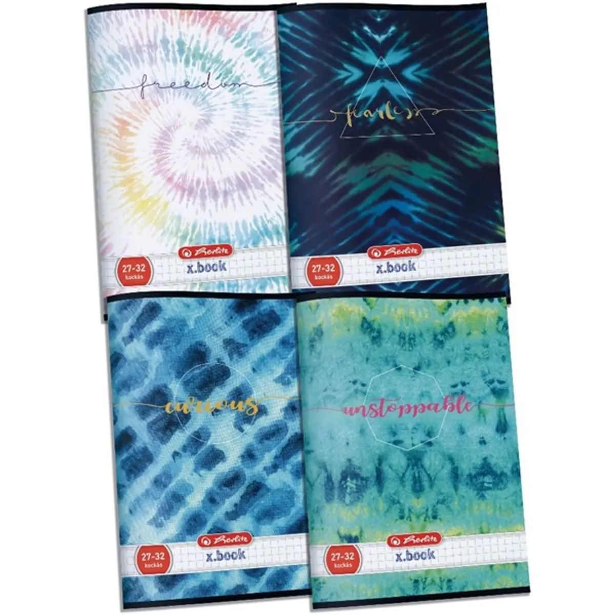 HERLITZ 09092883 Füzet kockás A5 32 lapos mintás #1