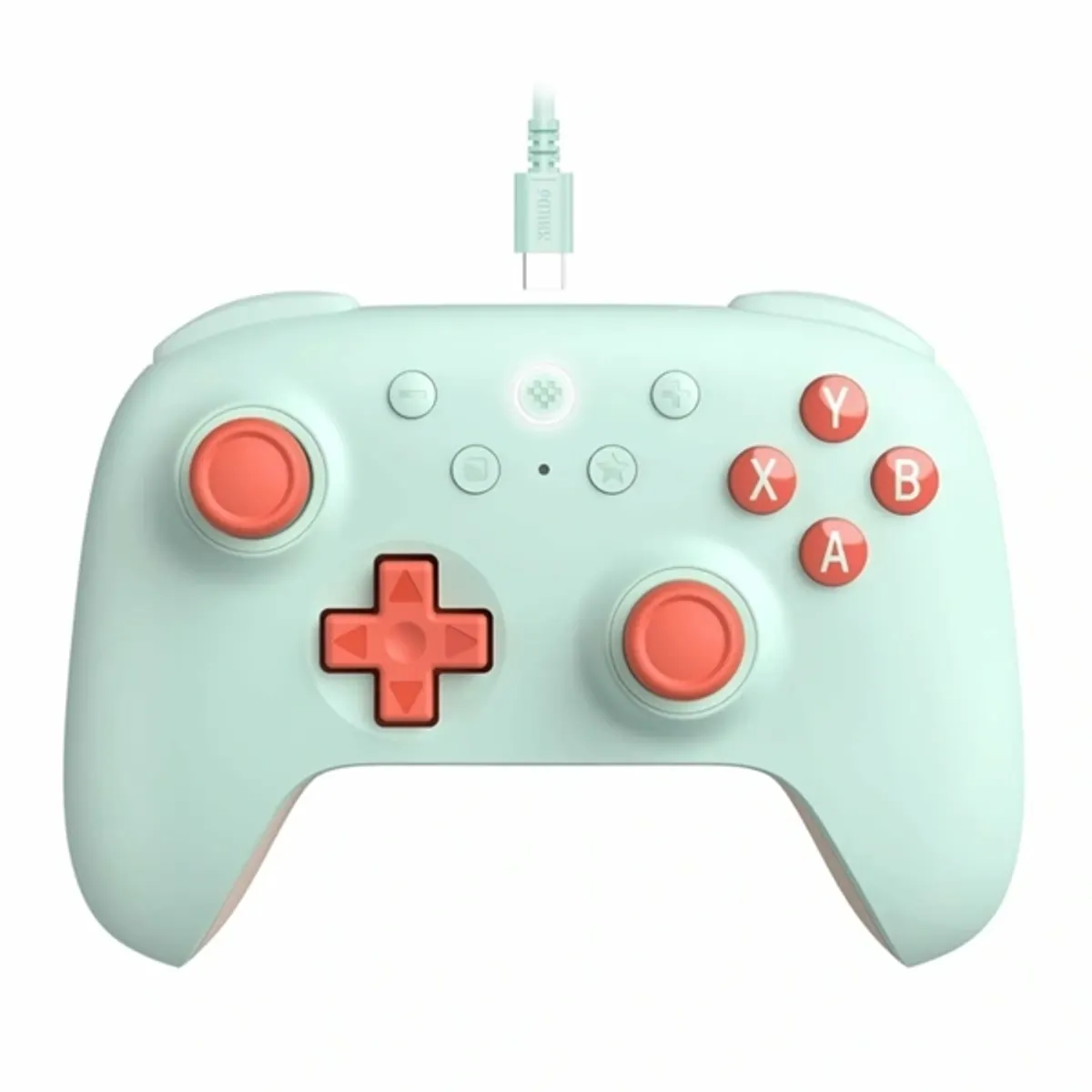 8BITDO RET00475 Ultimate 2C Hall-Effect érzékelők 1000Hz polling rate L4 és R4 gombok USB-C vezetékes menta #1