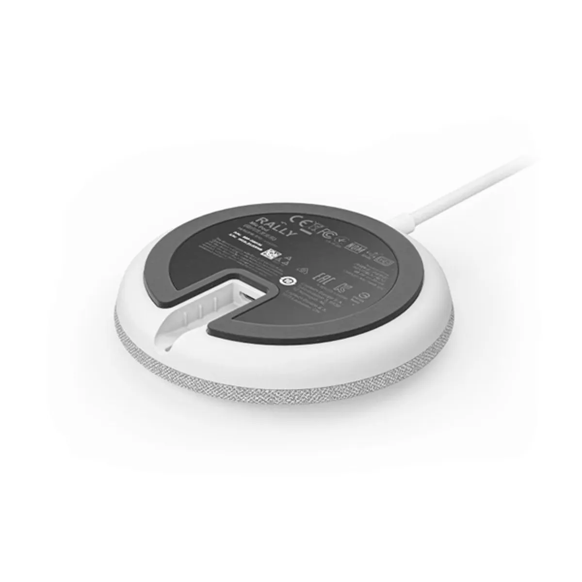 Logitech 952-000038 Rally Mic Pod Fehér Konferencia mikrofon USB #3
