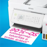 Epson C11CJ65413 EcoTank L5316 4 színű tintasugaras 5760x1440 DPI 15 oldal percenként színes 33 oldal percenként fekete-fehér Wi-Fi, fax #7