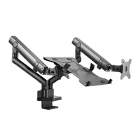 GEMBIRD MA-DA3-02 asztali monitor- és notebook konzol 17"-32" fekete, 2-kijelzős, VESA 75x75;100x100, 8 kg #2