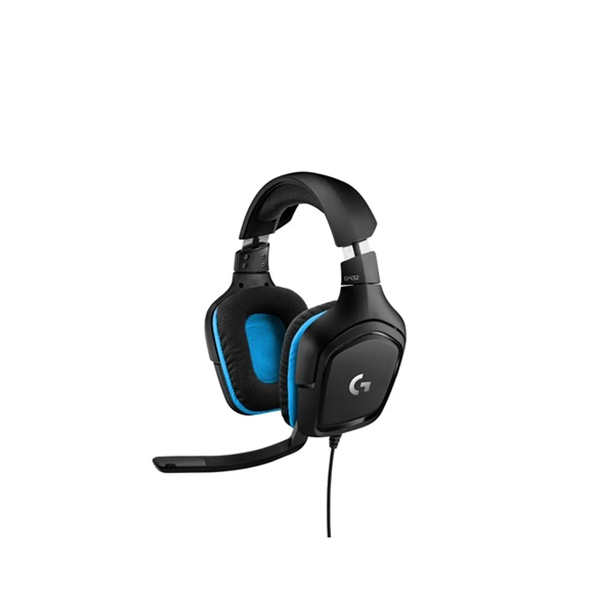 LOGITECH 981-000770 G432 7.1 headset USB, 2 m, 50 mm, 39 ohm, 107 dB, fekete, balos mikrofon #1