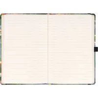 RealSystem 5416-CM notesz keménytáblás mintás vonalas 13x21 cm jelzőszalag belső zseb #2