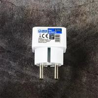 Iris Electric IEA-2W-M 2X2.5A földelés nélküli kontinentális aljzat