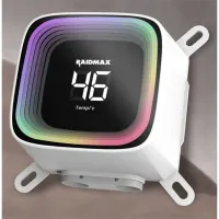 RAIDMAX LD360WT ARGB LD360 ARGB fehér LCD kijelzős vízhűtés 360 mm radiátor #3