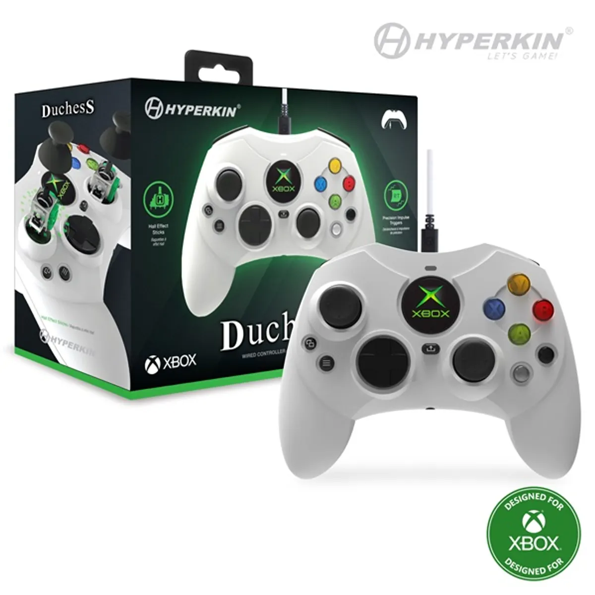 HYPERKIN M01618-WH Duchess Fehér vezetékes PC Xbox Series X és S és Xbox One kompatibilis Windows 10 és 11 #4