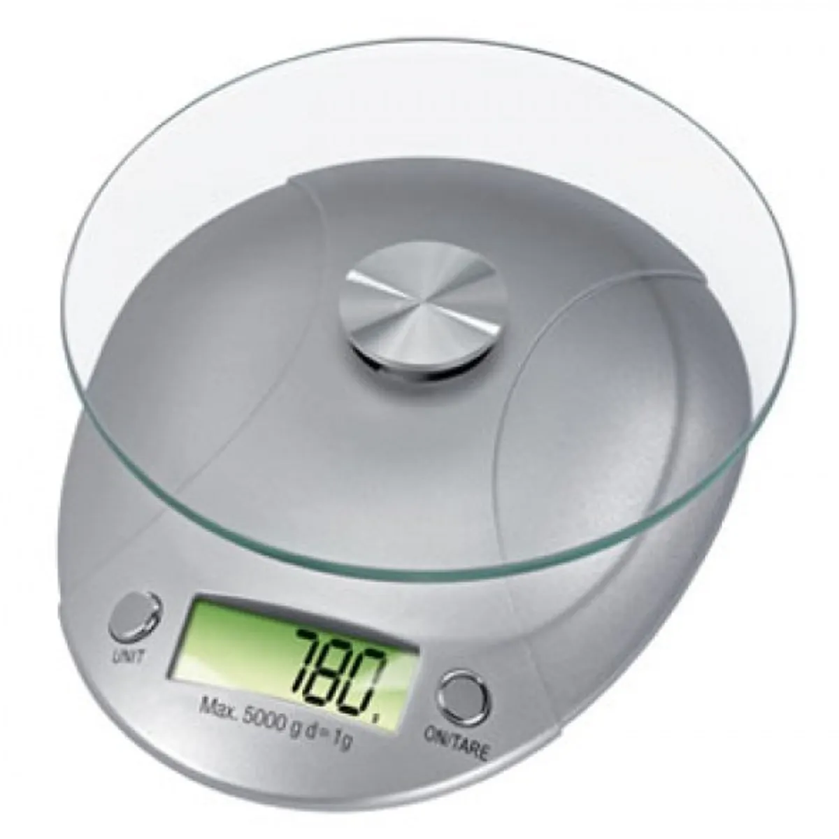 Xavax 00106993 Milla digitális konyhai mérleg ezüst lcd 5,0 kg 1 g #1